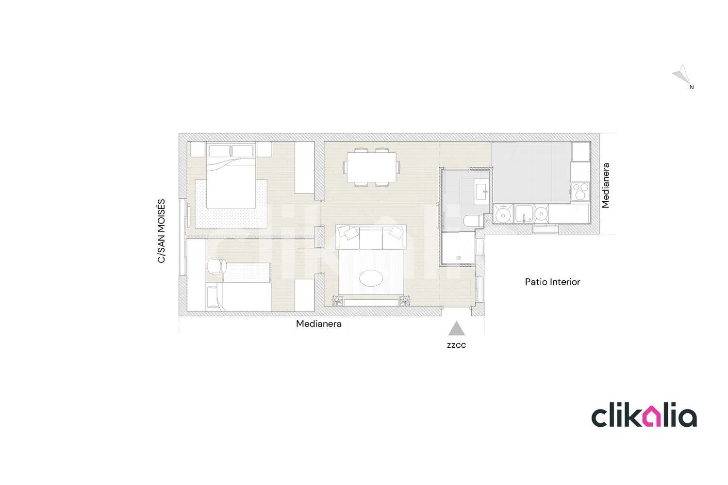 Piso en calle San Moisés - Foto 17