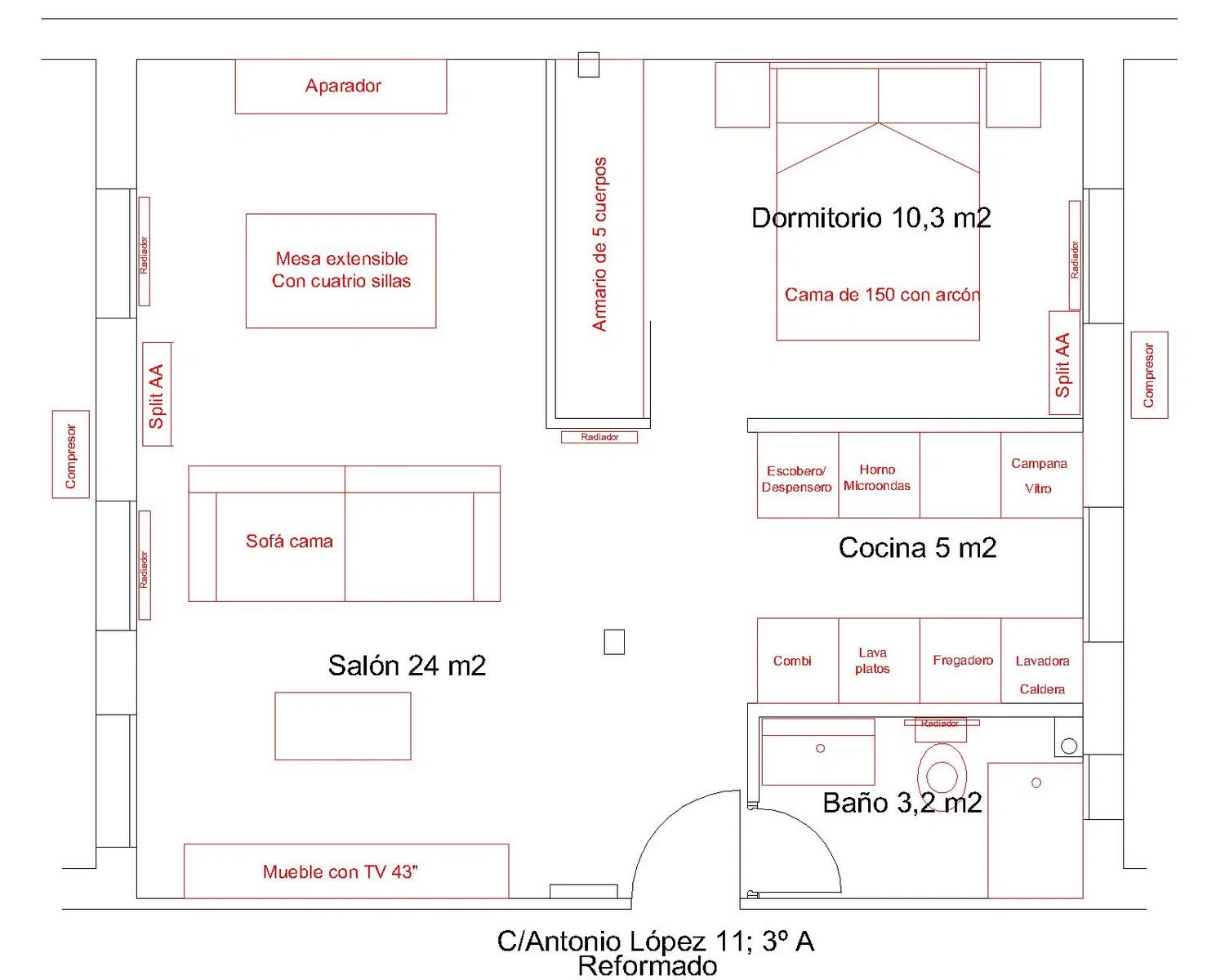 Piso en calle de Antonio López, 11 - Foto 29