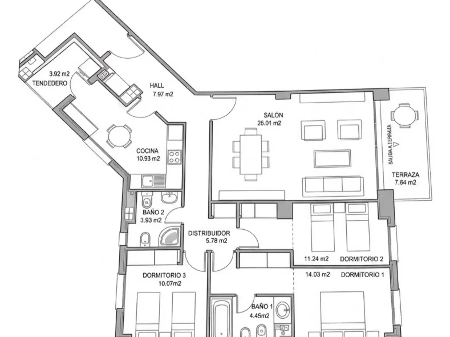 Piso en  Paseo de Capa Negra 4 - Foto 1