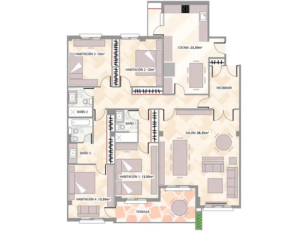 Piso en calle Aquilón, 18 - Foto 32