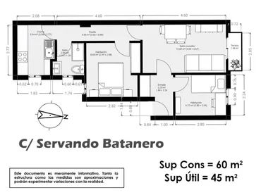 Piso en  Calle de Servando Batanero 58 - Foto 57