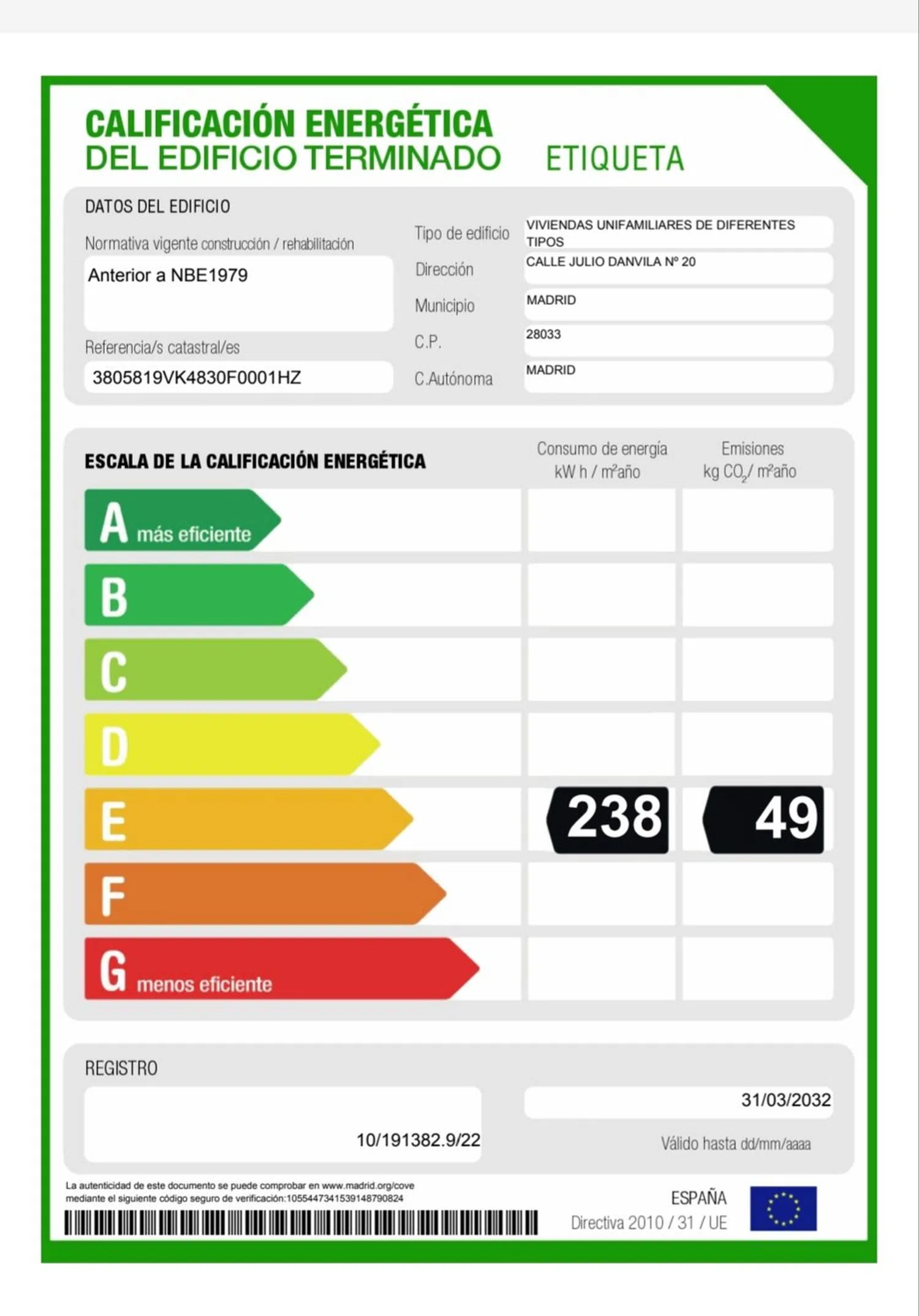 Dúplex en calle Julio Danvila, 20 - Foto 16