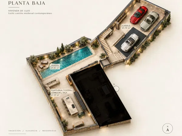 Casa de pueblo en Muralla Jaume II, 13 - Foto 2