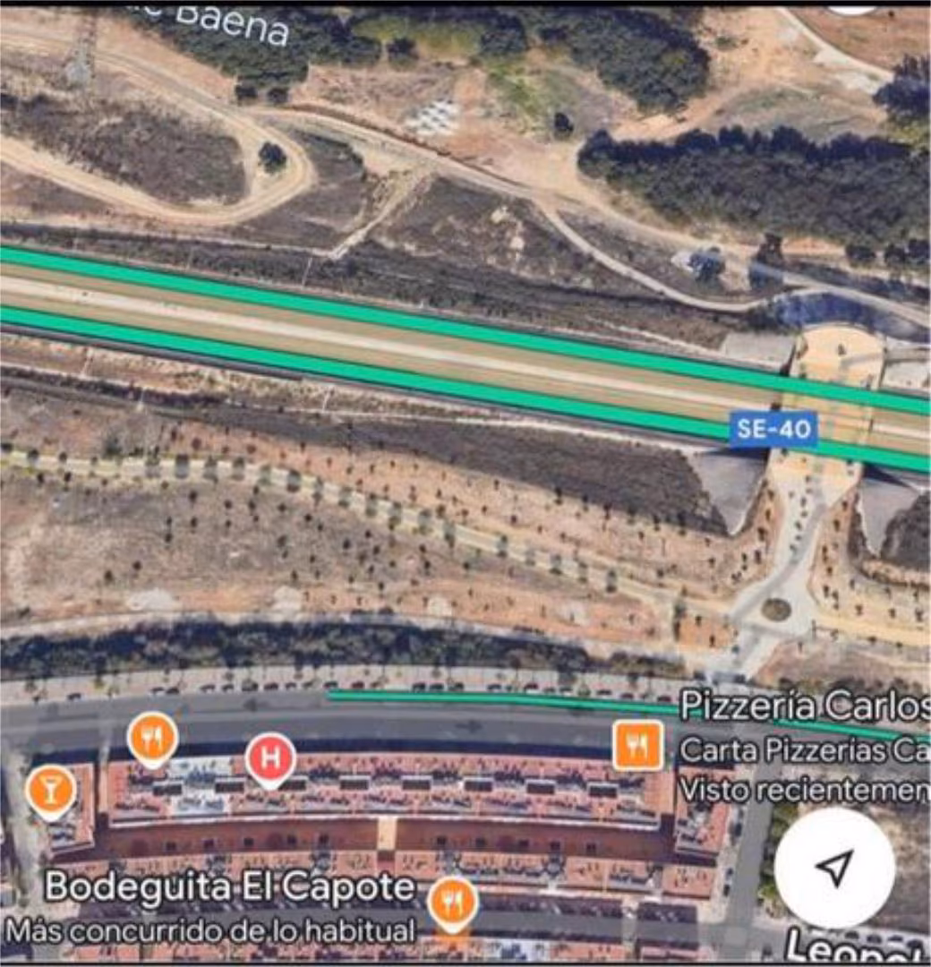 Piso en arco norte