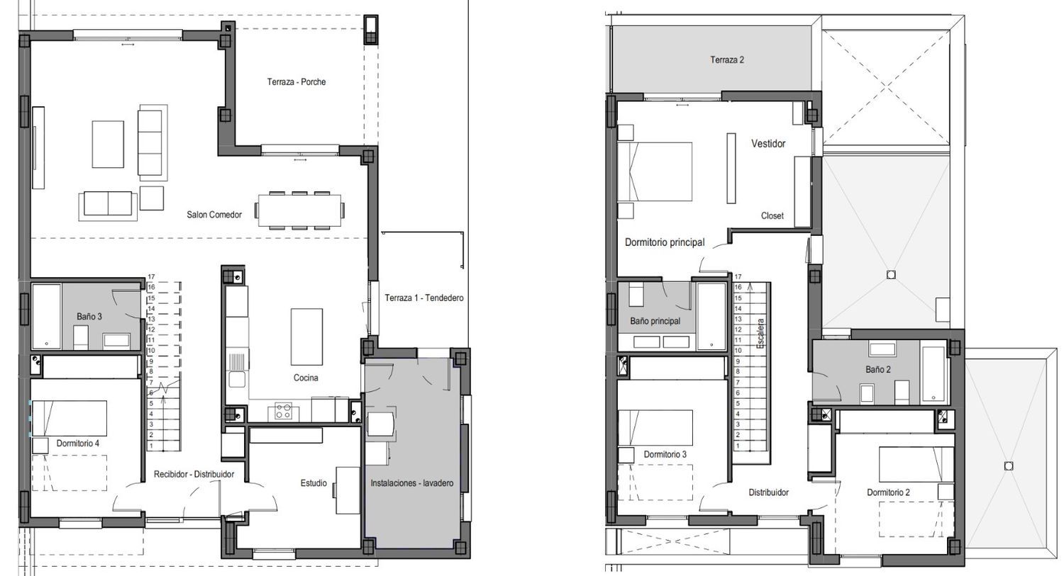 Chalet pareado en Urbanizacion Monte de la Villa M-5, 5 - Foto 40