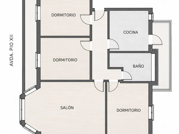 Piso en Centro - Corte Inglés, Centro - Corte Inglés - Foto 10