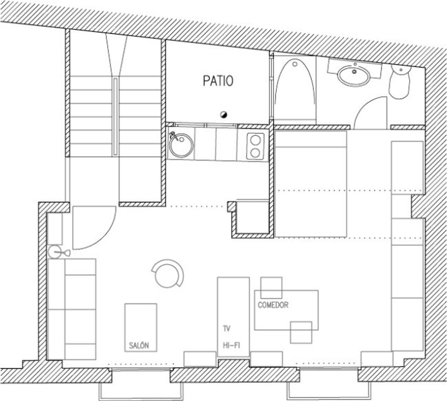 Estudio en Calle Pacheco y Núñez de Prado, 22 - Foto 40