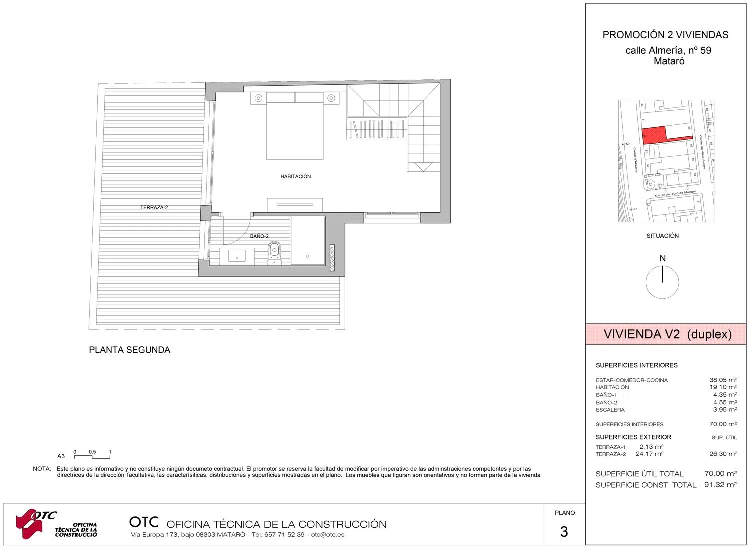 Dúplex en calle d'Almeria, 59 - Foto 3