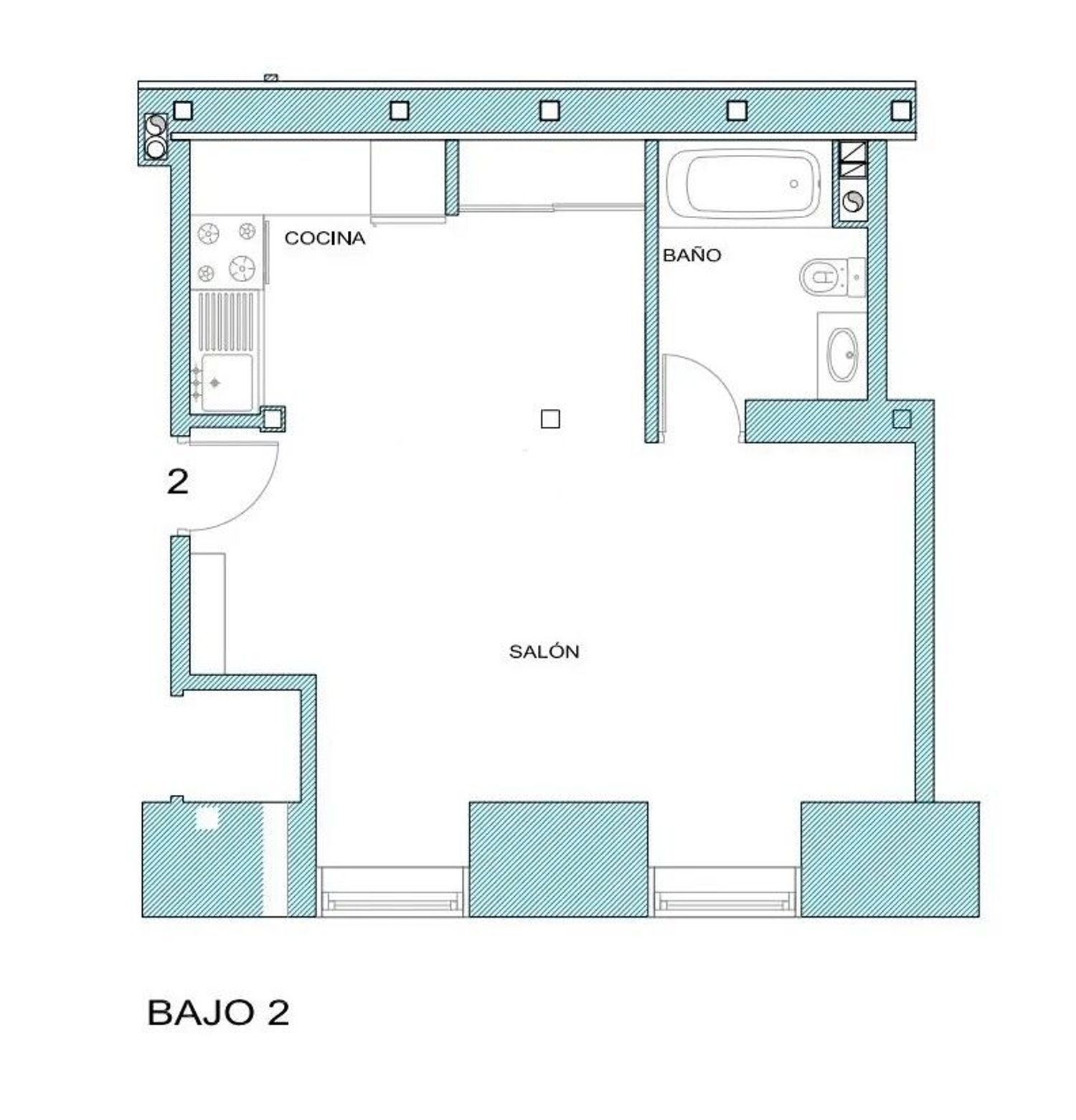 Estudio en Cuesta de las Descargas, 8, Palacio - Foto 32