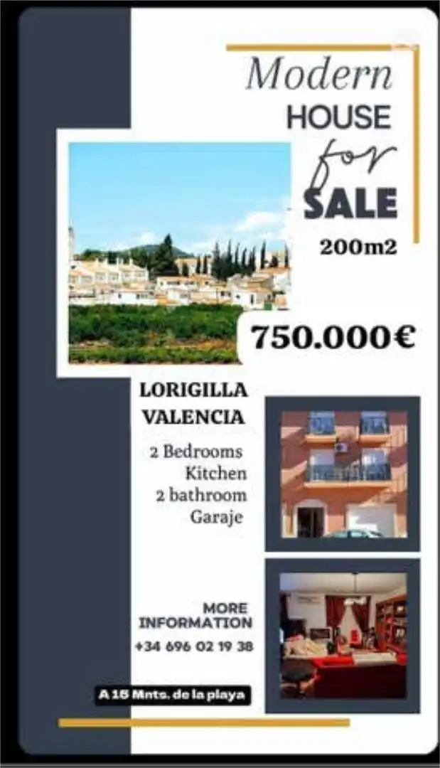 Chalet en LORIGILLA VALENCIA - Foto 2