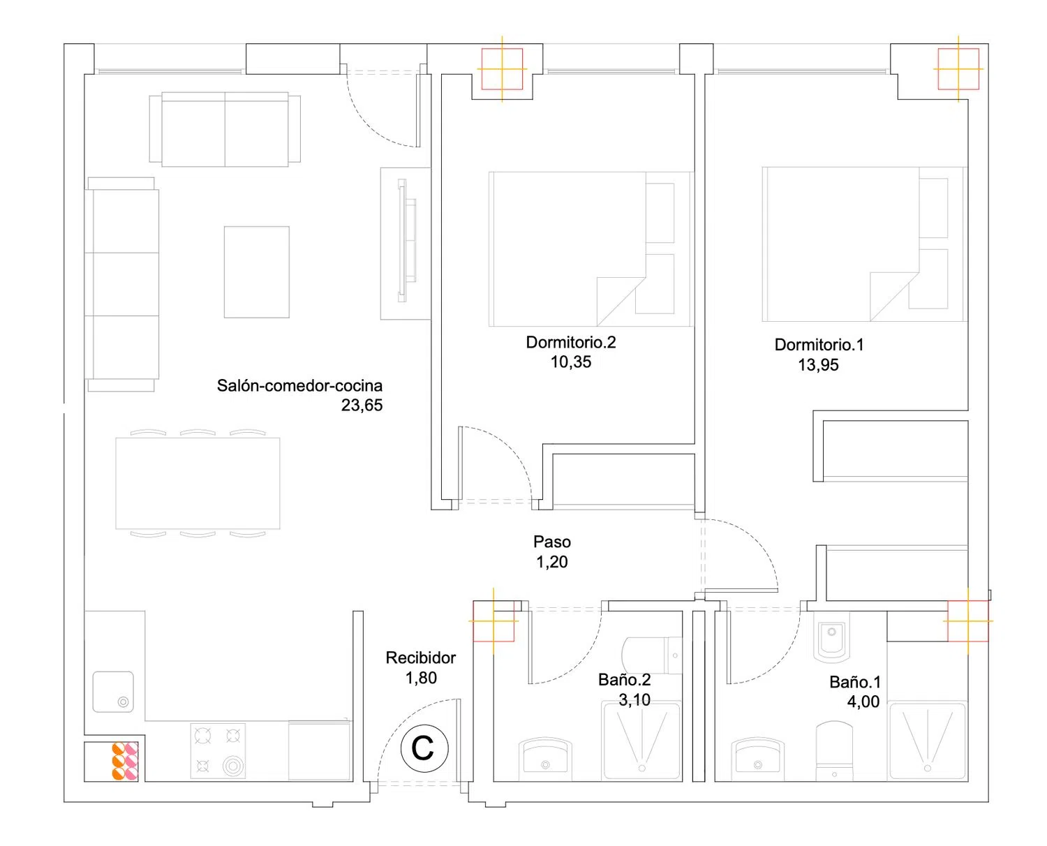 Piso en avenida de la Marina Española, 71 - Foto 11