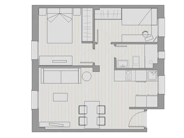 Piso en calle de Ponferrada, 26