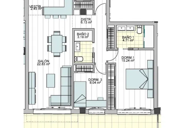 Piso en calle Martínez Maldonado, 71