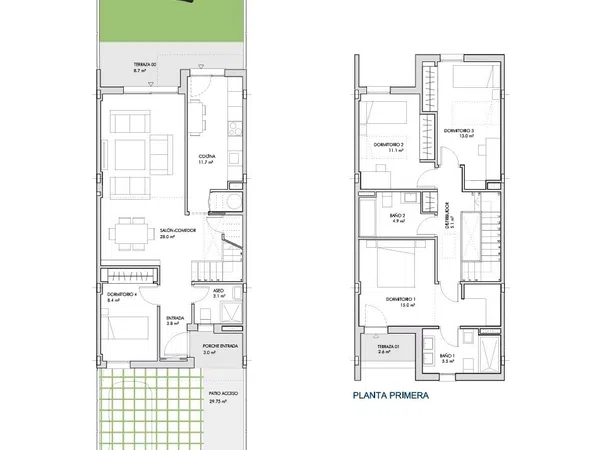 Chalet adosado en calle Mar Caribe, 5 - Foto 2