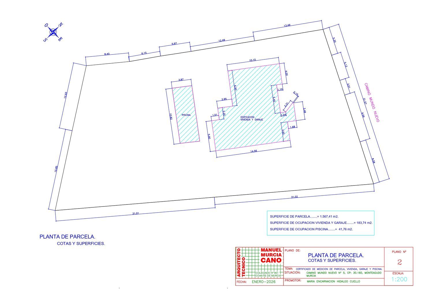 Casa o chalet independiente en Camino Mundo Nuevo, 5, Monteagudo - Foto 32