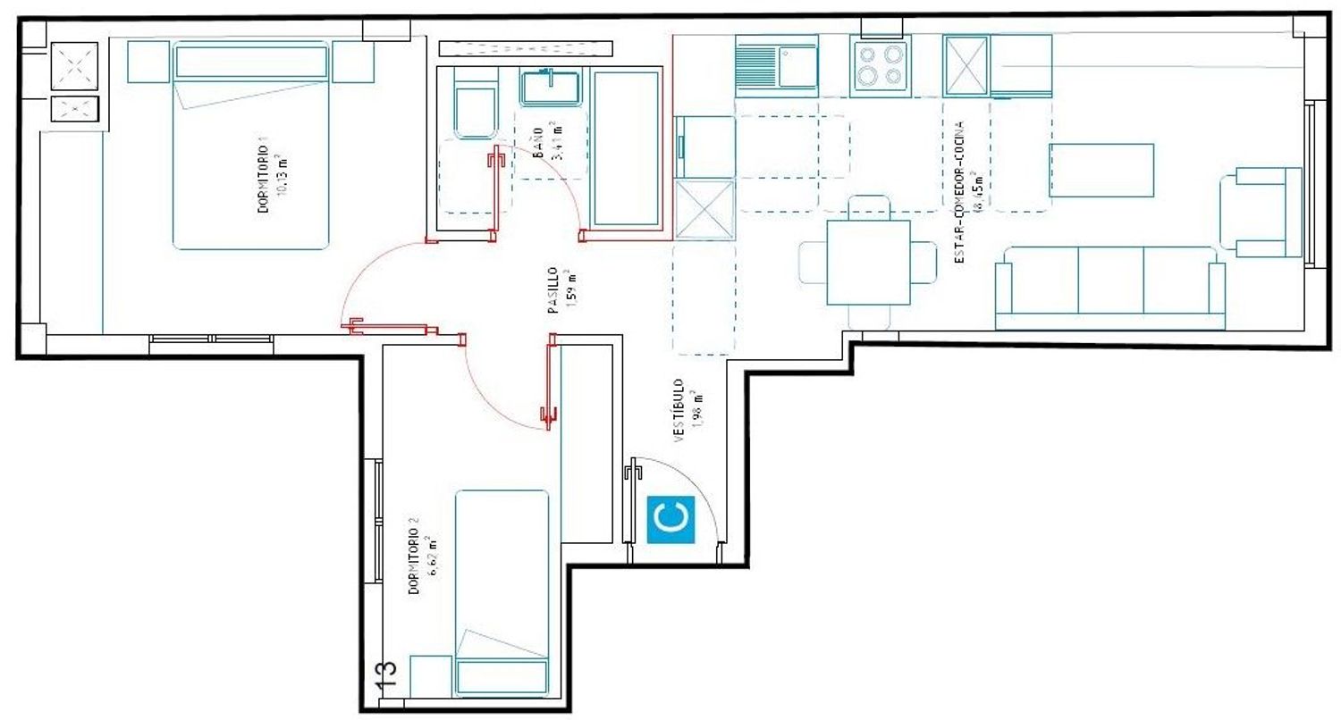 Piso en calle Cayetana Manrique, 16 - Foto 14
