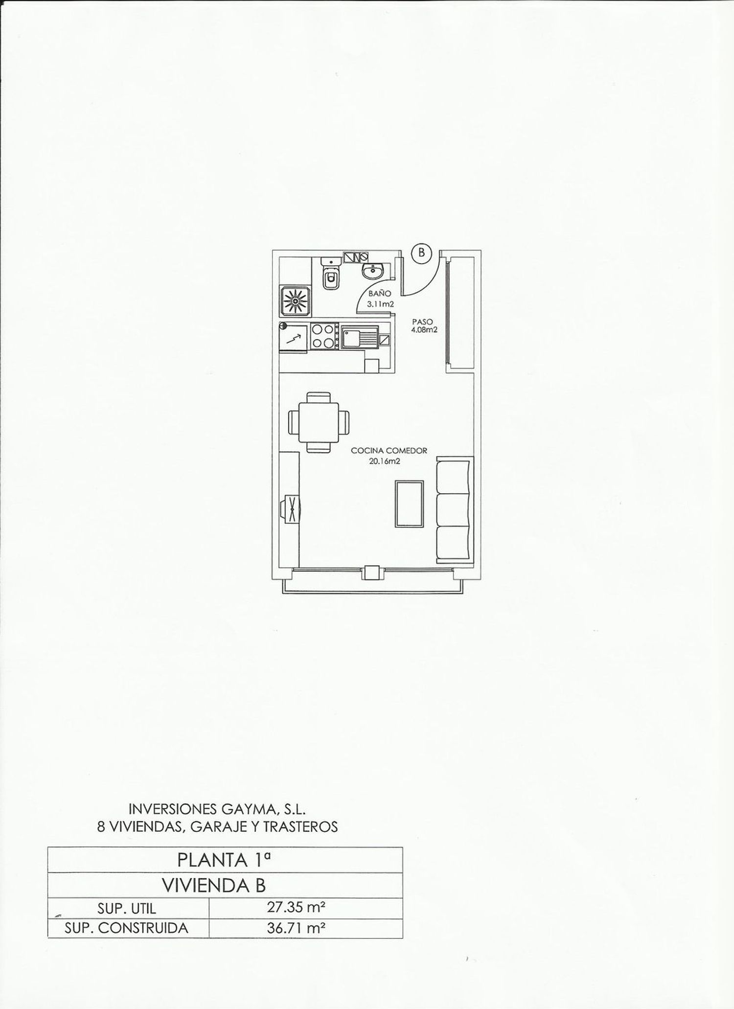 Estudio en Calle Rosario, 57, La Ñora - Foto 5