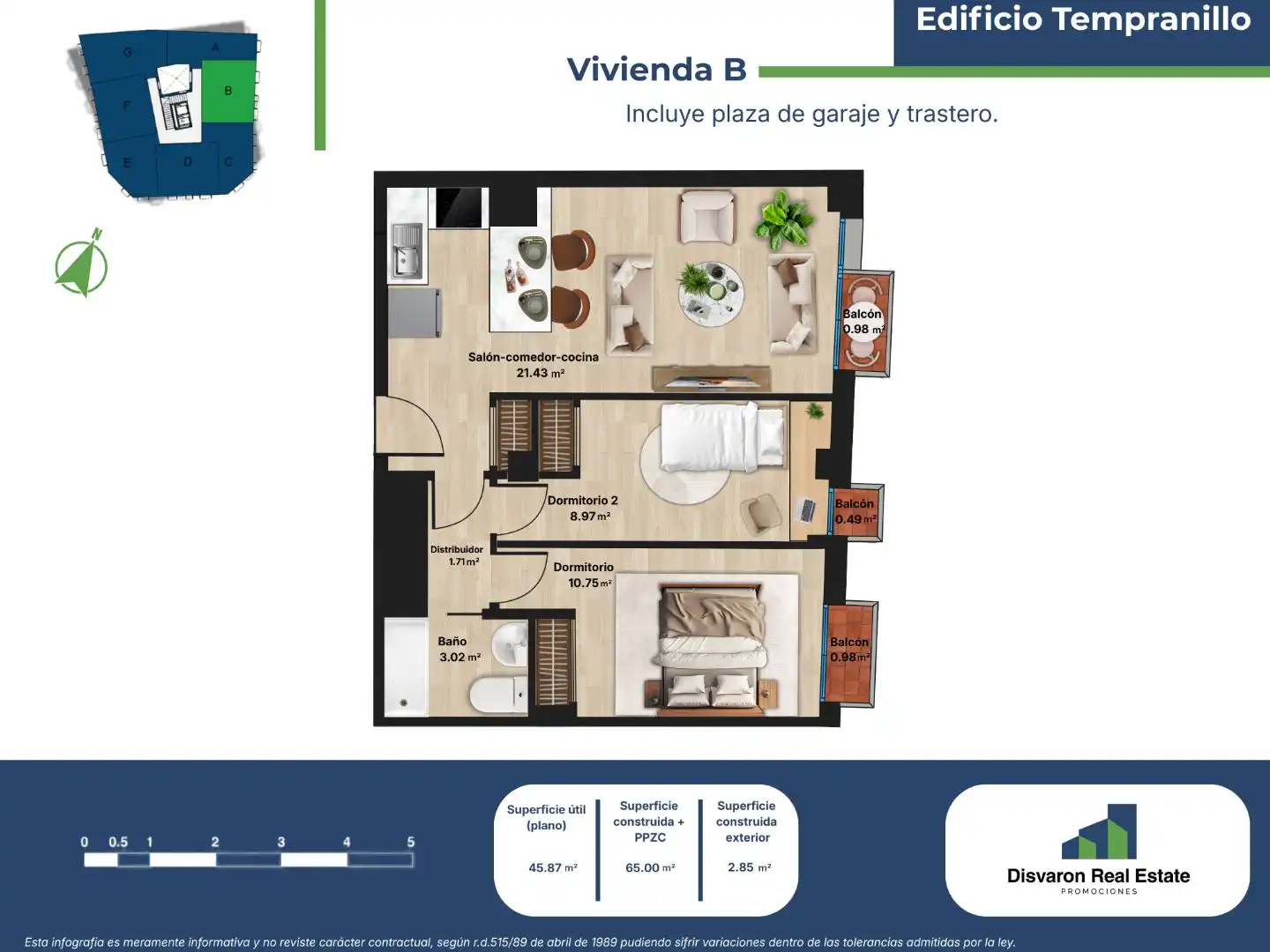 Piso en  Avenida de la Coruña 38 - Foto 5