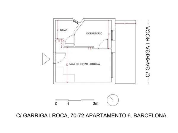 Estudio en Calle de Garriga i Roca, El Guinardó - Foto 6