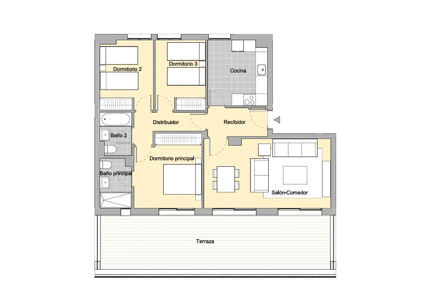 Ático en calle Menorca, 15 - Foto 7