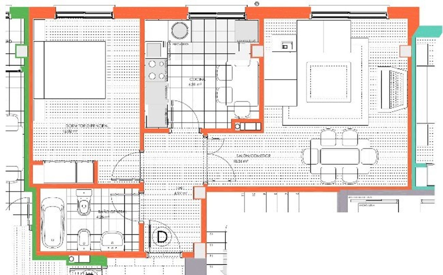 Piso en De Madrid, 56, Sanxenxo, Sanxenxo - Foto 5