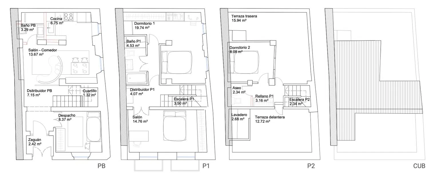 Casa independiente en calle Castellar, 67