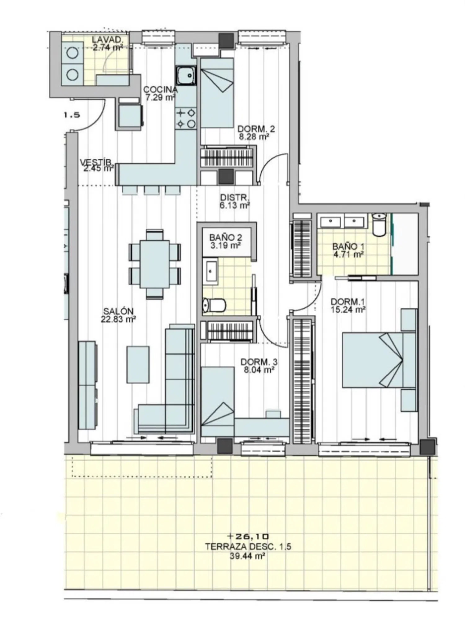 Piso en calle Martínez Maldonado, 71 - Foto 1
