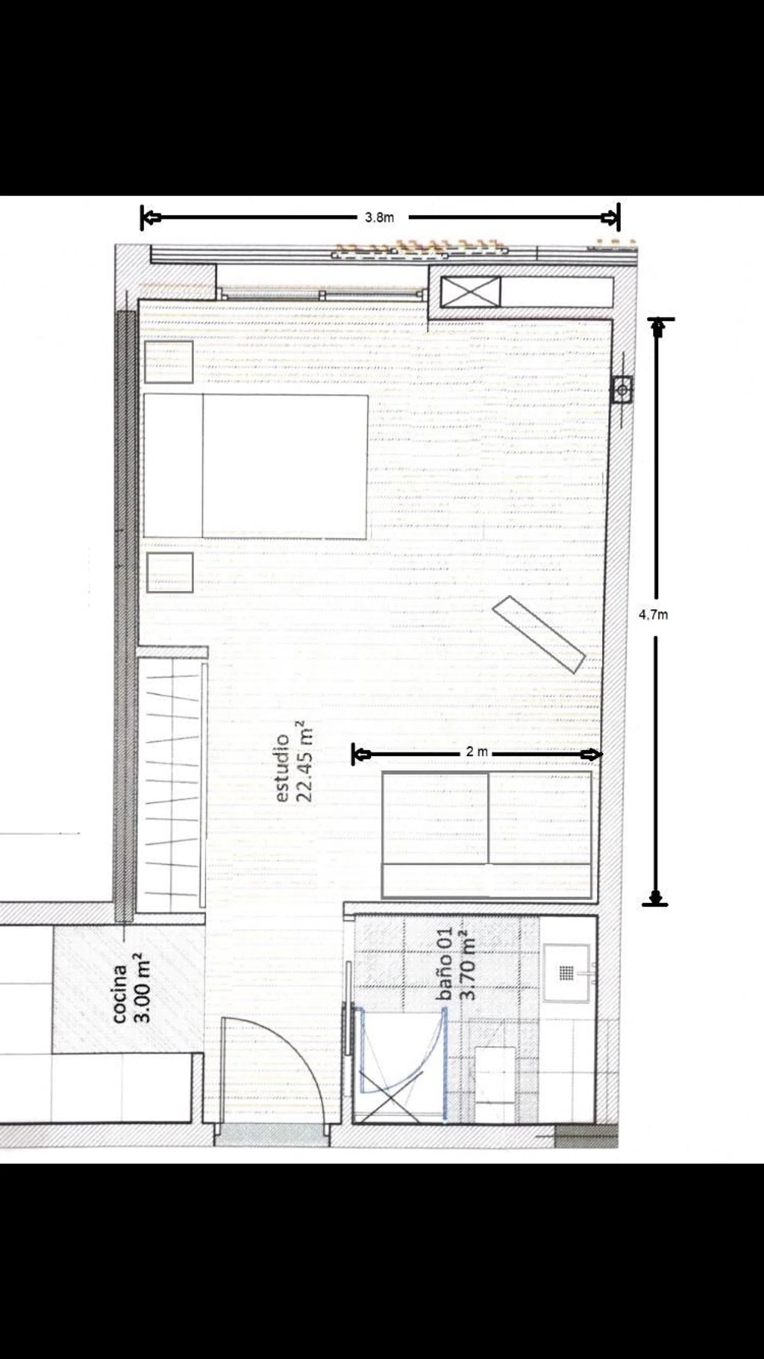 Estudio en calle Enrique Urquijo, 151 - Foto 7