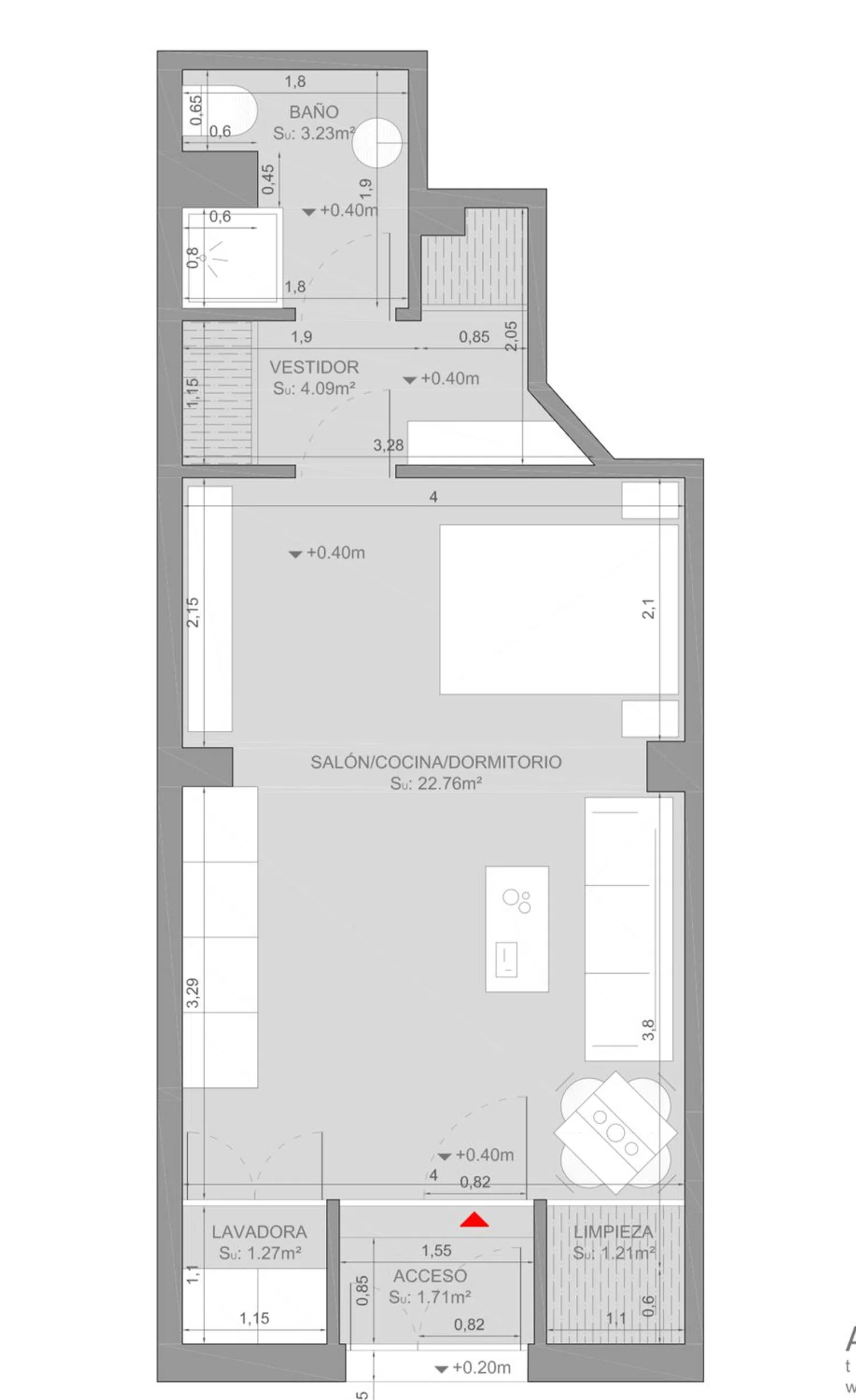 Estudio en calle de Sánchez Pacheco, 49 - Foto 6