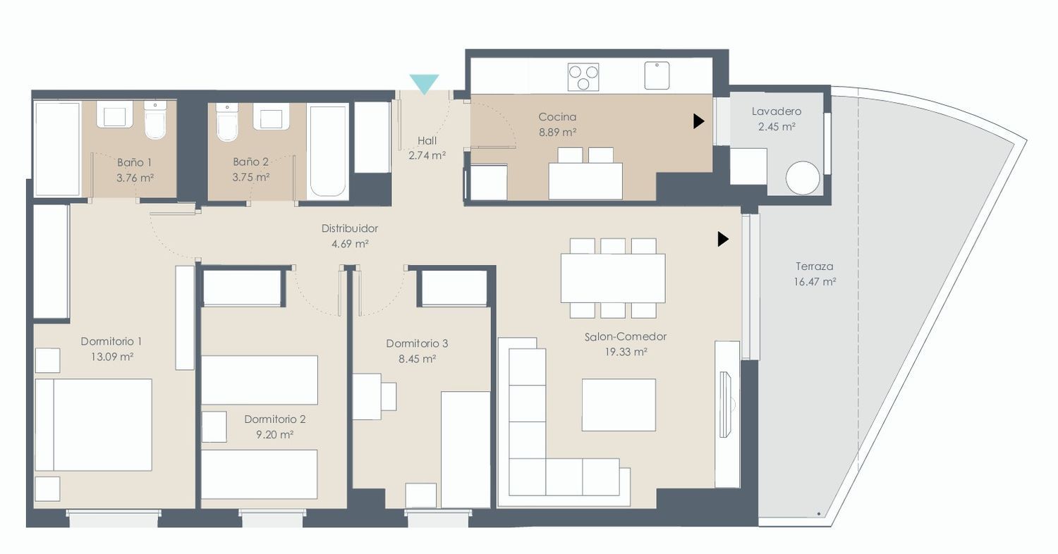 Piso en calle Juan Antonio Carrillo Salcedo, 4 - Foto 19