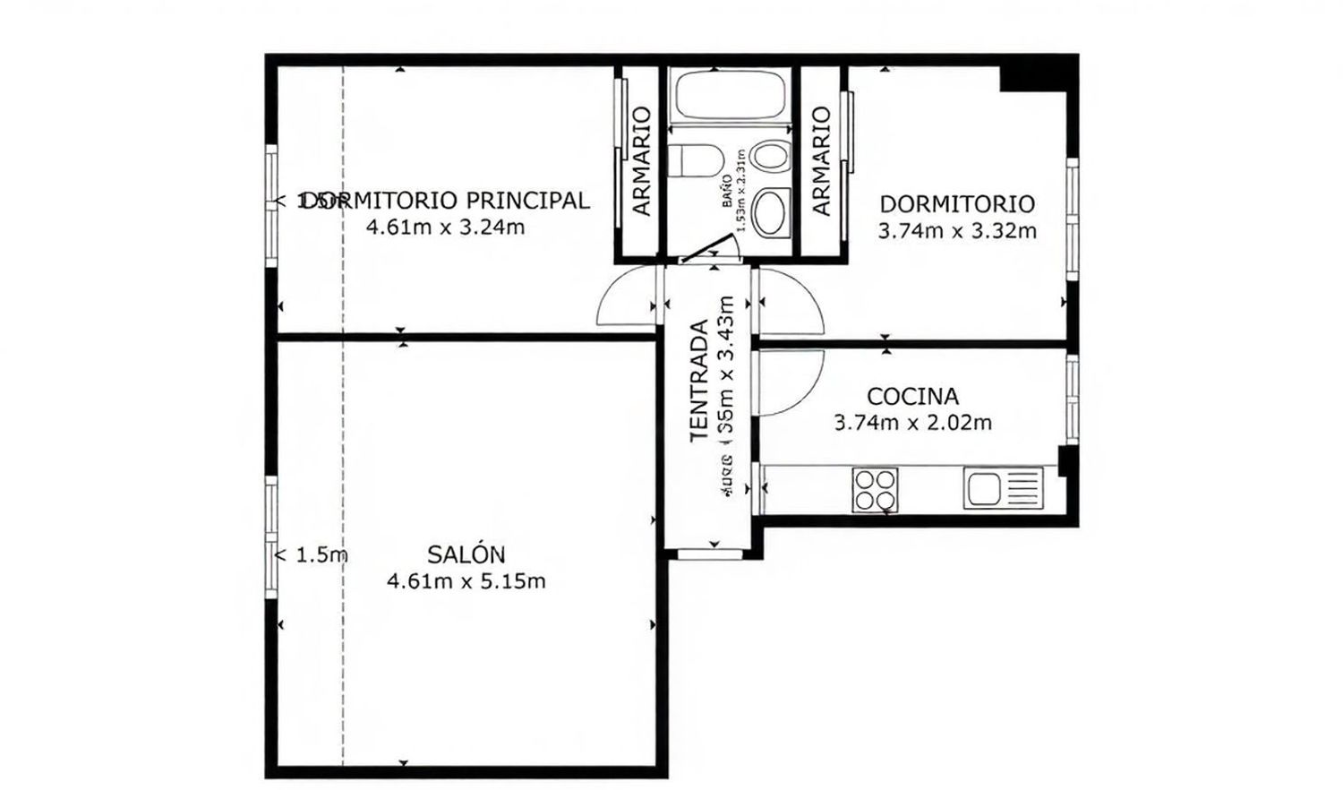 Piso en calle de Talamanca, 3 - Foto 37