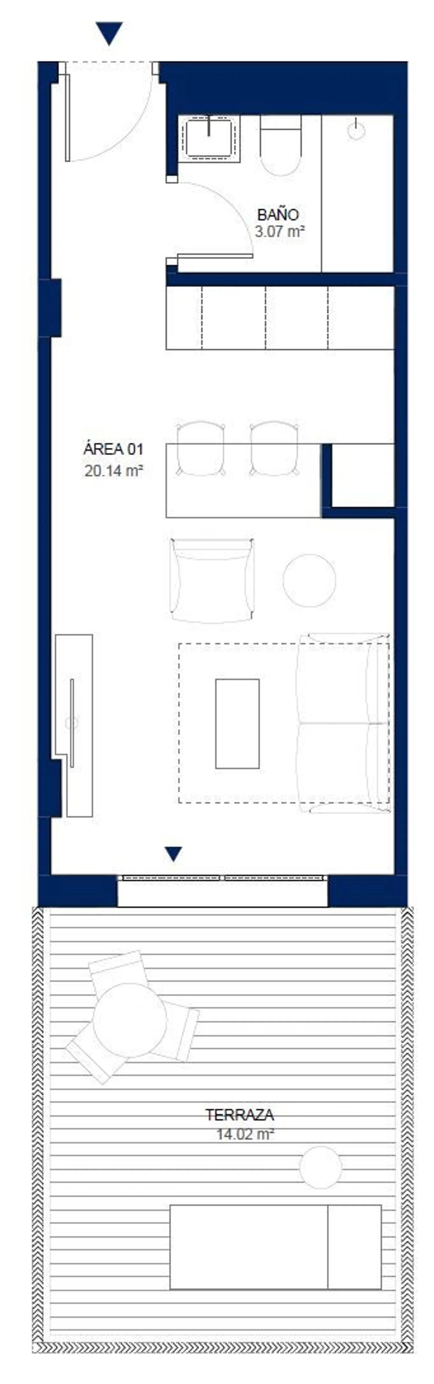 Estudio en calle de Fuerteventura, 7 - Foto 1