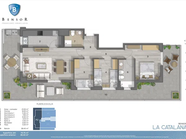 Piso en La Catalana - Foto 38