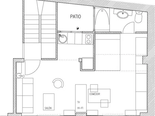 Estudio en Calle Pacheco y Núñez de Prado, 22 - Foto 40