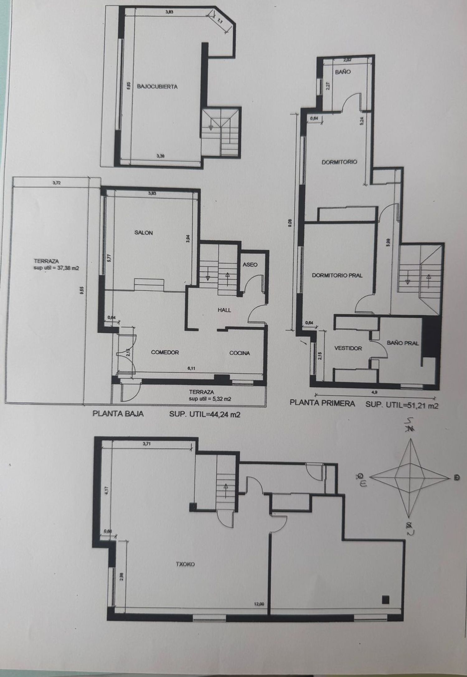 Chalet adosado en Calle Intxorta, 36, Sta. María de Getxo, Sta. María de Getxo - Foto 25