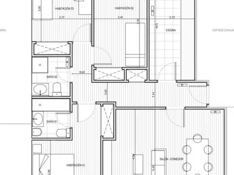 Piso en calle de Isabel Colbrand, 16 - Foto 1