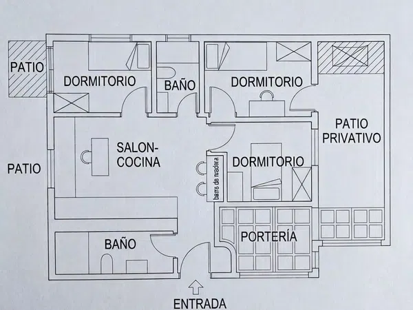 Piso en calle de Donoso Cortés, 14