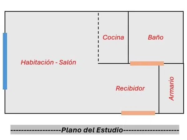 Estudio en calle del Lago Constanza, 65 - Foto 2