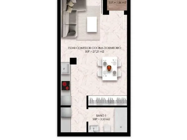 Estudio en Calle del Pare Manjón, 7, Campello Pueblo, Campello Pueblo - Foto 8