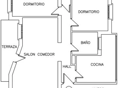Piso en pasaje Carena, 4