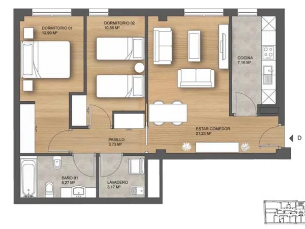 Piso en avenida de Antón Fraguas, 5 - Foto 2