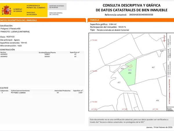Casa rural en Pandoto s/n - Foto 14