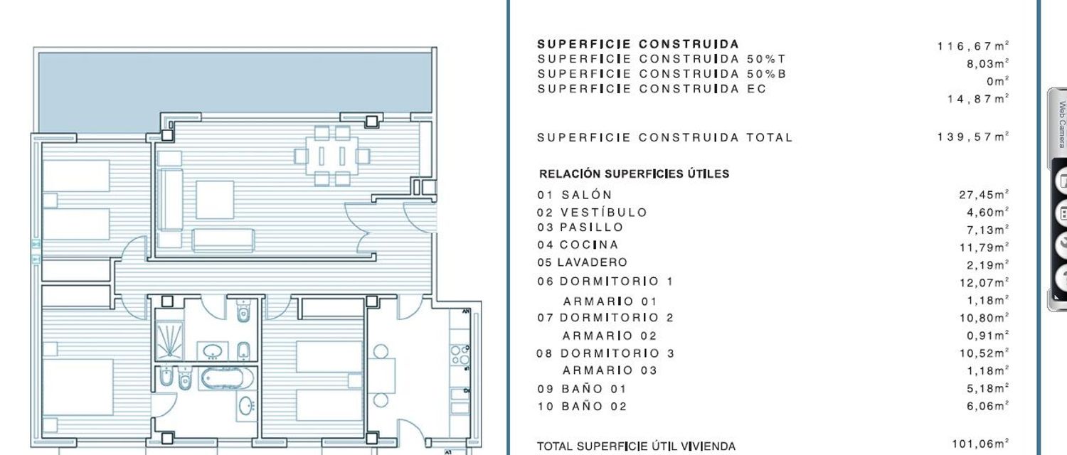 Piso en avenida Pont Saint Martin, 103 - Foto 12