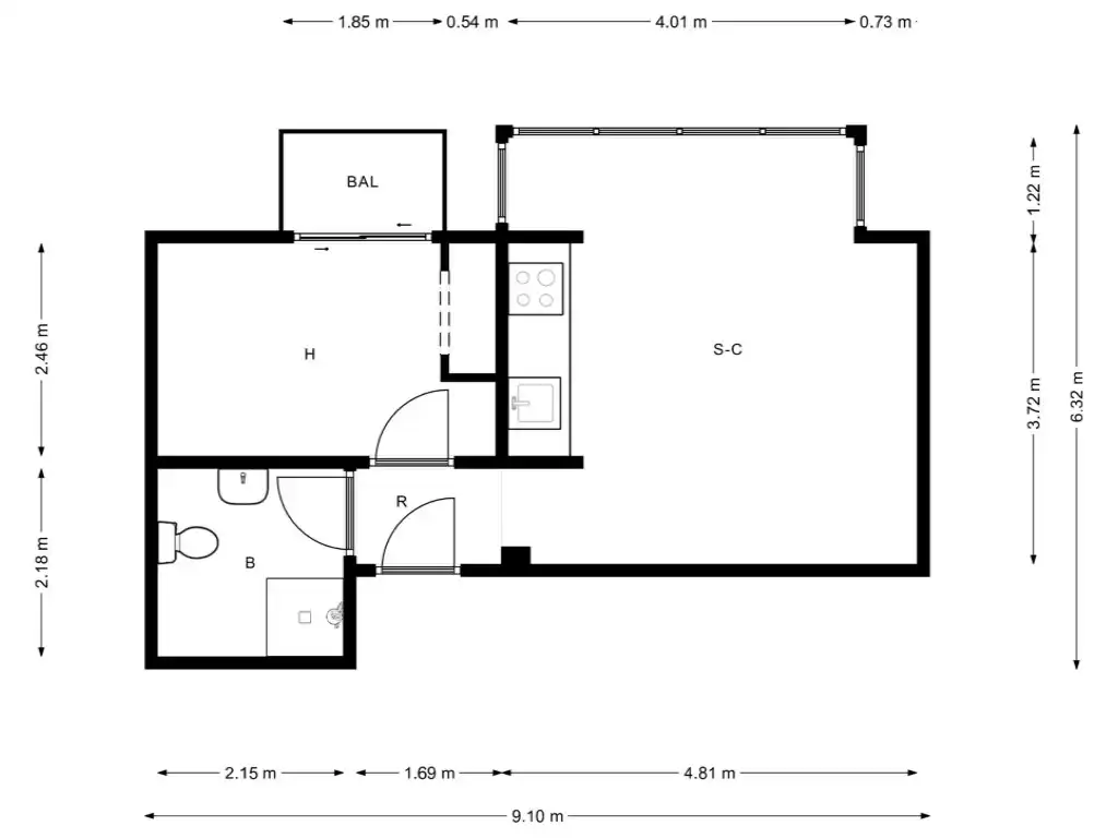 Apartamento en  Calle Moret - Foto 20