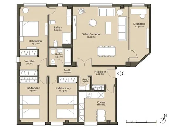 Piso en calle de las Islas de Cabo Verde, 78 - Foto 21