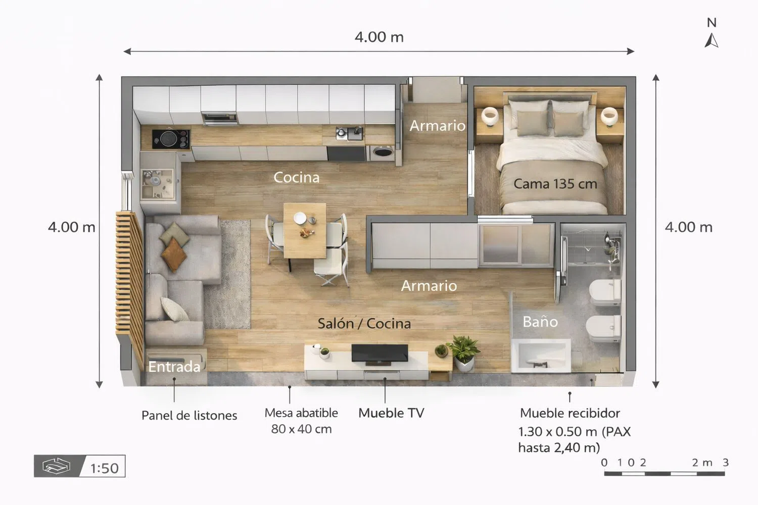Piso en calle Alejandrina Moran, 26 - Foto 4