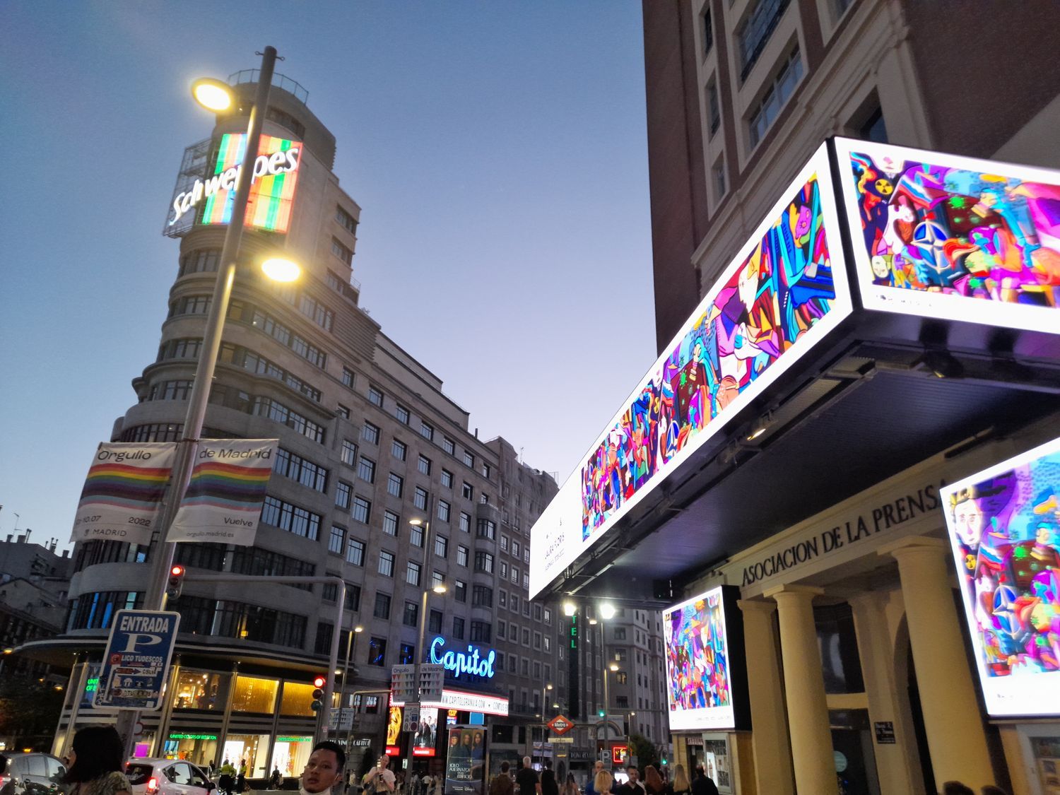 Estudio en plaza del Carmen, 1