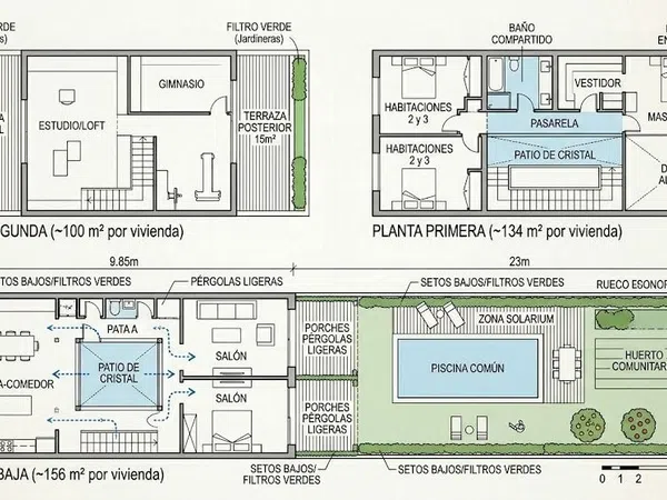 Chalet adosado en Calle de Francesc Pi i Margall, 124 - Foto 2