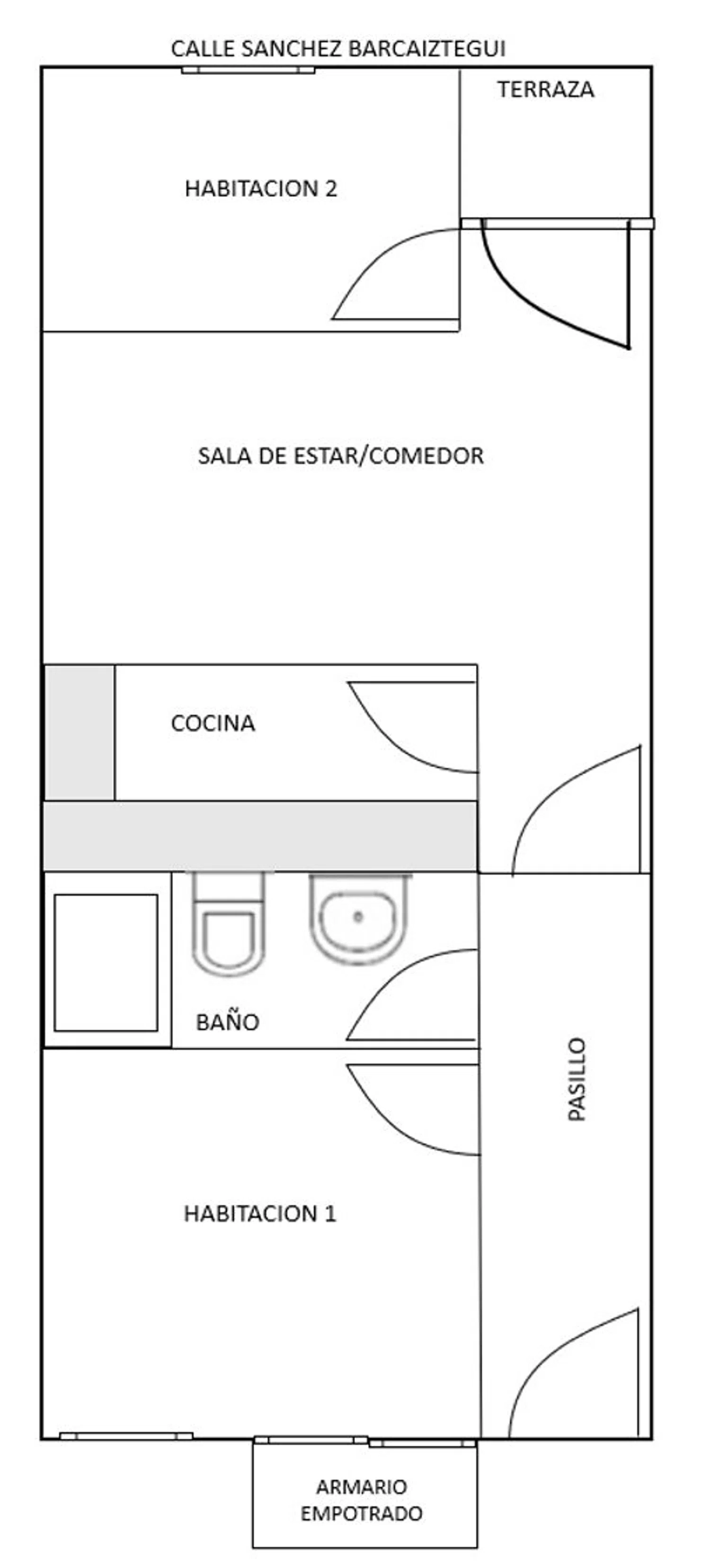 Piso en calle de Sánchez Barcáiztegui, 41 - Foto 2