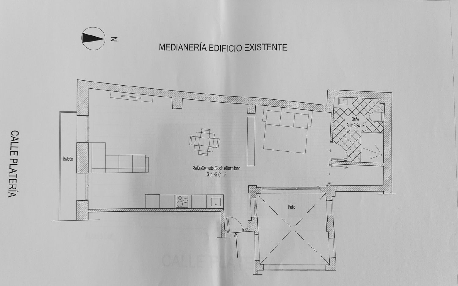 Estudio en calle Platería, 28 -1a - Foto 27